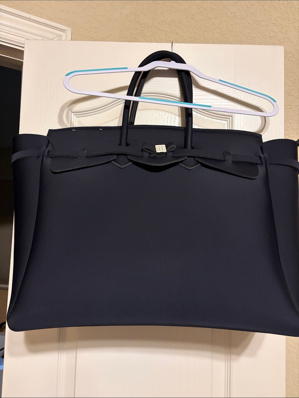 Black Save My Bag Made in Italy Weekender